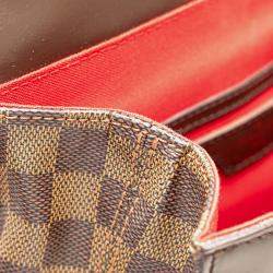 Louis Vuitton Brown Damier Ebene Soho Backpack