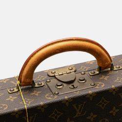 Louis Vuitton Brown Monogram Super President Trunk