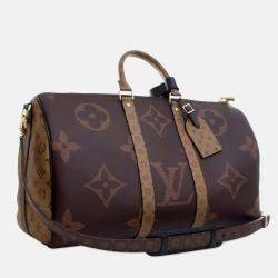 Monogram Giant Reverse Keepall Bandouliere 45
