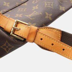 Louis Vuitton Brown Monogram Montsouris GM