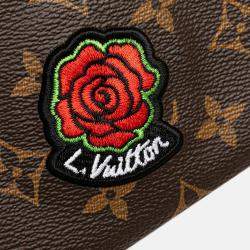 Pre Owned Louis Vuitton Monogram Patches City Pouch