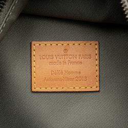 Pre Owned Louis Vuitton Monogram Titanium Backpack PM