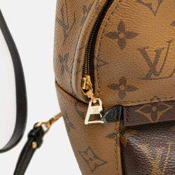 Pre Owned Louis Vuitton Monogram Reverse Mini Palm Springs