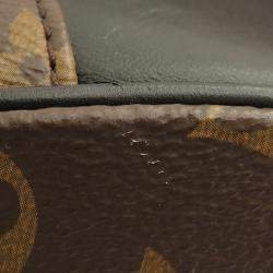 Pre Owned Louis Vuitton Monogram Macassar Christopher Backpack MM
