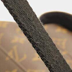 Pre Owned Louis Vuitton Monogram Macassar Christopher Backpack MM