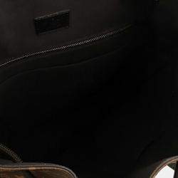 Pre Owned Louis Vuitton Monogram Macassar Christopher Backpack MM