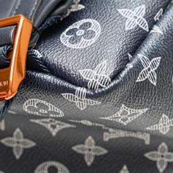 Pre Owned Louis Vuitton Navy Blue Monogram Upside Down Ink Apollo Backpack