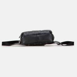 Pre Owned Louis Vuitton Black Monogram Eclipse Outdoor Bumbag