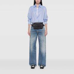 Pre Owned Louis Vuitton Black Monogram Eclipse Outdoor Bumbag