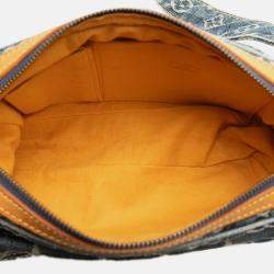 Pre Owned Louis Vuitton Monogram Blue Denim Bum Bag