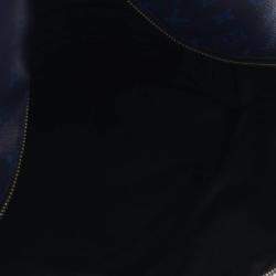 Pre Owned Louis Vuitton Blue Monogram Taigarama Discovery Backpack