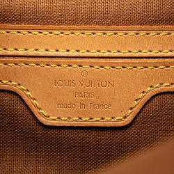 Pre Owned Louis Vuitton Brown Monogram Montsouris GM Backpack