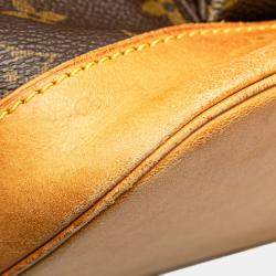 Pre Owned Louis Vuitton Brown Monogram Montsouris GM Backpack