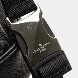 مملوكة مسبقًا حقيبة خصر لويس فويتون سوداء بشعار التايجاراما الخارجية