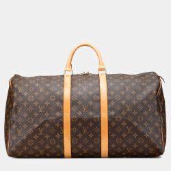 Pre Owned Louis Vuitton Monogram Keepall 55