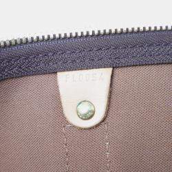 Pre Owned Louis Vuitton Brown Monogram Keepall Bandouliere 55