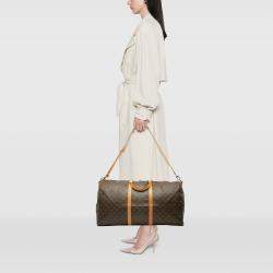 Pre Owned Louis Vuitton Monogram Keepall Bandouliere 60
