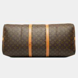 Pre Owned Louis Vuitton Monogram Keepall Bandouliere 60