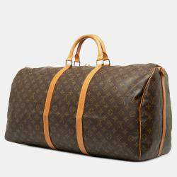 Pre Owned Louis Vuitton Monogram Keepall Bandouliere 60