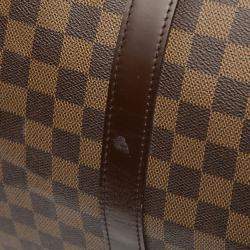 Pre Owned Louis Vuitton Damier Ebene Keepall 50