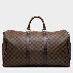 Pre Owned Louis Vuitton Damier Ebene Keepall 50