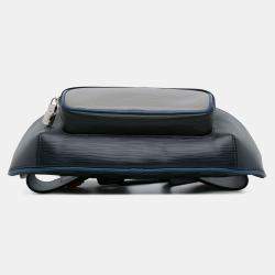 Pre Owned Louis Vuitton Blue Epi Damier Graphite Bumbag