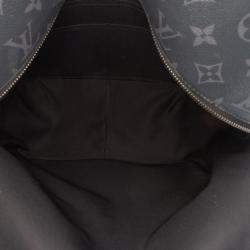 Pre Owned Louis Vuitton Black Monogram Eclipse Discovery Backpack