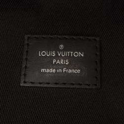 Pre Owned Louis Vuitton Black Monogram Eclipse Discovery Backpack