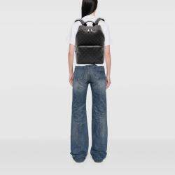 Pre Owned Louis Vuitton Black Monogram Eclipse Discovery Backpack