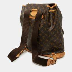 Pre Owned Louis Vuitton Monogram Montsouris GM