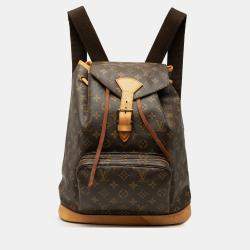 Pre Owned Louis Vuitton Monogram Montsouris GM
