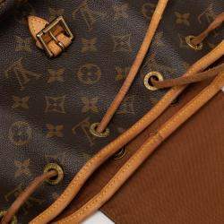 Pre Owned Louis Vuitton Monogram Montsouris PM