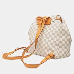 Pre Owned Louis Vuitton Sperone Damier Azur Coated Canvas Backpack