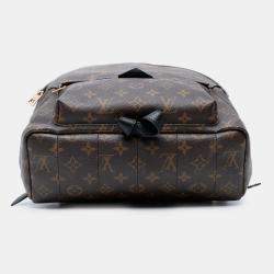 Pre Owned Louis Vuitton Palm Springs MM Brown Monogram Canvas Backpack