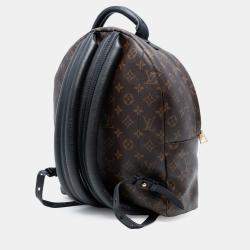 Pre Owned Louis Vuitton Palm Springs MM Brown Monogram Canvas Backpack