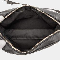 Pre Owned Louis Vuitton Black Monogram Taigarama Outdoor Bumbag