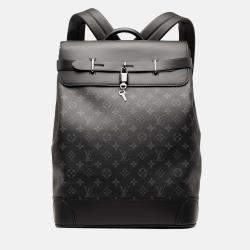Pre Owned Louis Vuitton Monogram Eclipse Steamer