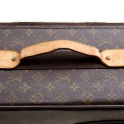 Pre Owned Louis Vuitton Monogram Canvas Pegase Light 55 Luggage