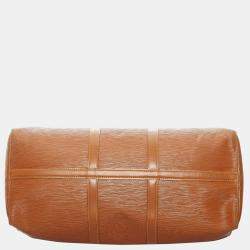 Pre Owned Louis Vuitton Brown Epi Keepall 50