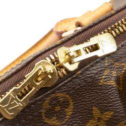 Pre Owned Louis Vuitton Brown Monogram Keepall 45