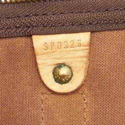 Pre Owned Louis Vuitton Brown Monogram Keepall 45