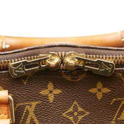 Pre Owned Louis Vuitton Brown Monogram Keepall Bandouliere 50