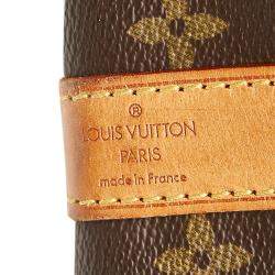 Pre Owned Louis Vuitton Brown Monogram Keepall Bandouliere 50