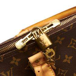 Pre Owned Louis Vuitton Brown Monogram Keepall 50