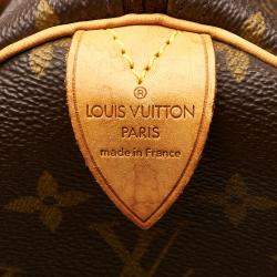 Pre Owned Louis Vuitton Brown Monogram Keepall 50