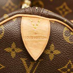 Pre Owned Louis Vuitton Brown Monogram Keepall 50