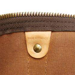 Pre Owned Louis Vuitton Brown Monogram Keepall 50