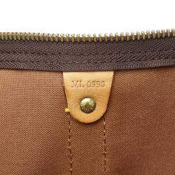 Pre Owned Louis Vuitton Brown Monogram Keepall Bandouliere 60