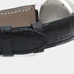 Pre Owned ساعة يد نسائية لوي فيتون تامبور فوريفر دايموند Q121P كوارتز أم اللؤلؤ ستانلس ستيل 28 مم