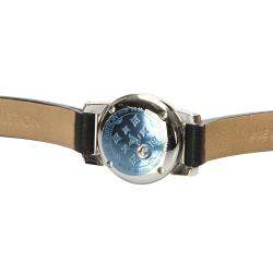 Louis Vuitton Silver Diamonds Stainless Stee Tambour Bijou Q151K Women's Wristwatch 18 MM